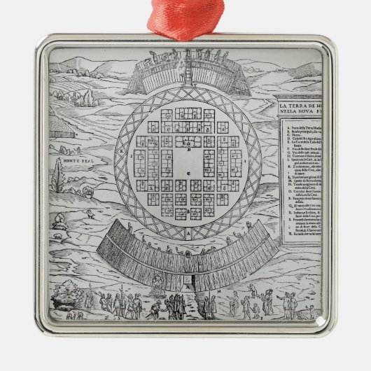 Hochelagaの基礎 メタルオーナメント (正面)