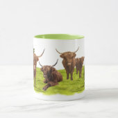 Hochlandrinder マグカップ (中央)