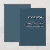 Hochzeit Detail エンクロージャーカード (正面/裏面)