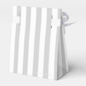 Hochzeit Streifen & Punkte Namen personalisieren フェイバーボックス (裏面サイド)