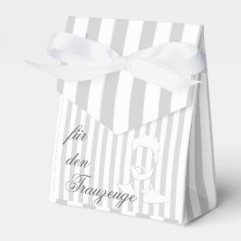 Hochzeit Trauzeuge Mann Bart Namen personalisieren フェイバーボックス