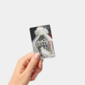 Hochzeits Tauben warten auf das Brautpaar バッジ (手持ち)