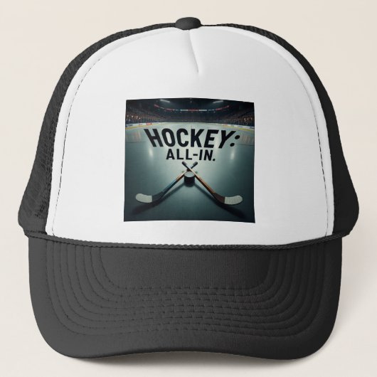 Hockey-All In Hat キャップ (正面)