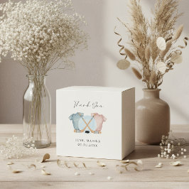 Hockey baby shower, ice hockey gender reveal, フェイバーボックス