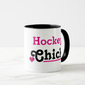 Hockey Chick マグカップ (正面右)