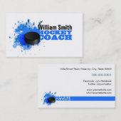 Hockey Coach 名刺 (正面/裏面)