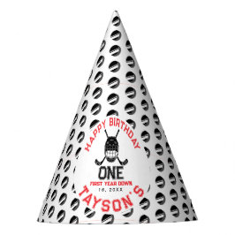 Hockey First Year Down 1st birthday  パーティーハット