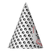 Hockey First Year Down 1st birthday  パーティーハット (左)