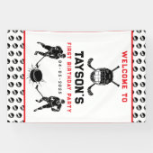 Hockey First Year Down Foam Board – 1st Birthday  横断幕 (横)