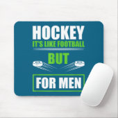 Hockey Funny Quotes Fathersday Mens Hockey  マウスパッド (マウス)