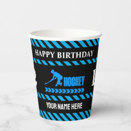 Hockey Girl Birthday, Hockey Player Gift 紙コップ