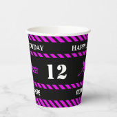 Hockey Girl Birthday, Hockey Player Gift 紙コップ (左)