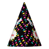 Hockey Girl Player Birthday パーティーハット (裏面)