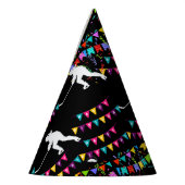 Hockey Girl Player Birthday パーティーハット (左)