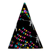 Hockey Girl Player Birthday パーティーハット (右)