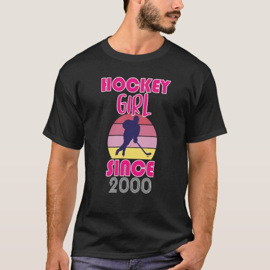 Hockey girl since 2000 tシャツ (正面)