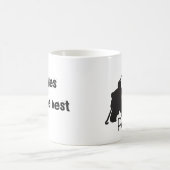Hockey Goalie mok コーヒーマグカップ (中央)