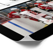 Hockey High School Senior 13 Photo Collage ポスター (角)