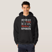 Hockey Is The Bacon Of Sports パーカ (正面フル)