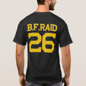 Hockey Night B.F. Raid Shirt  Tシャツ (裏面)