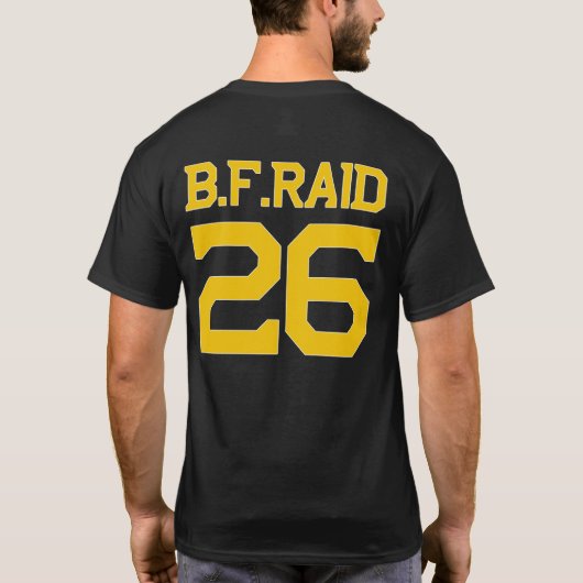 Hockey Night B.F. Raid Shirt Tシャツ (裏面)