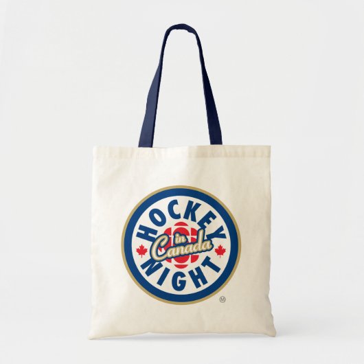 Hockey Night in Canadaロゴトート トートバッグ (正面)
