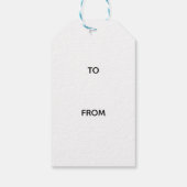 Hockey players on ice ギフトタグ (裏面)