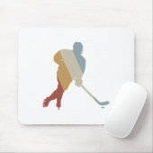 Hockey Retro Style Vintage  マウスパッド (マウス)