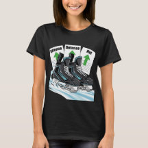Hockey Skater w/ score cards - T-shirts & Sweaters
