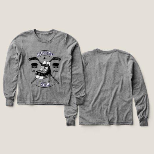 Hockey Star (デザイン 正面＆背面)