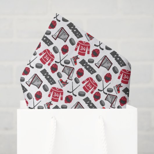 Hockey Tissue Paper 薄葉紙 (ギフトバッグ)