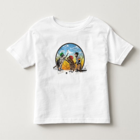 HockeyCritterClassic2幼児Tシャツ トドラーTシャツ (正面)