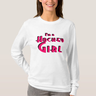 HockeyGirl08-f Tシャツ