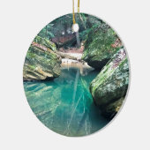 Hockingの丘の大きい石 セラミックオーナメント (左)