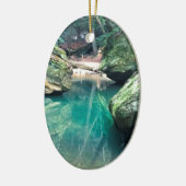 Hockingの丘の大きい石 セラミックオーナメント (左)