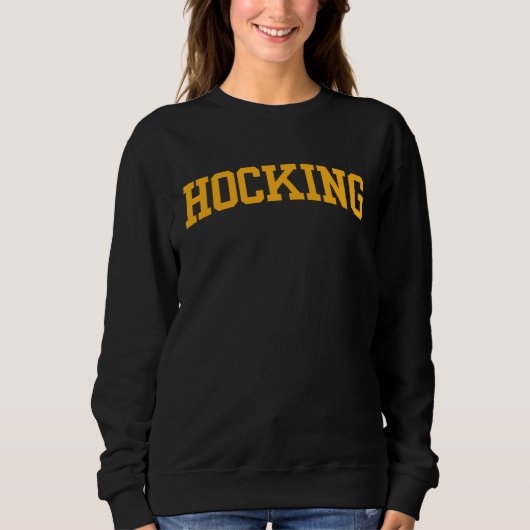 Hocking College 02 スウェットシャツ (正面)