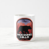 Hocking Hills State Park OH Bear コーヒーマグカップ (中央)