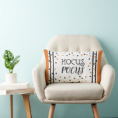 Hocus Pocusのオレンジ黒い枕 ランバークッション (椅子)