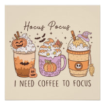 "Hocus Pocus焦点を合わせるためにコーヒーが必要"