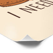 "Hocus Pocus焦点を合わせるためにコーヒーが必要" ポスター (コーナー)