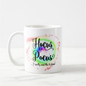Hocus Pocus私は本当に焦点を合わせるためにこれを必要とする コーヒーマグカップ (左)