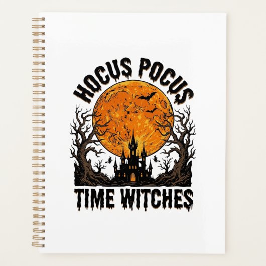 Hocus+Pocus+復活祭+魔女+ヴィンテージ+ハロウィン+Tシャツ+D プランナー手帳 (正面)