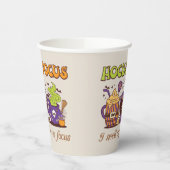 Hocus Pocus – 集中するにはコーヒーが必要 紙コップ (左)