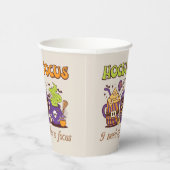 Hocus Pocus – 集中するにはコーヒーが必要 紙コップ (右)
