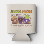 Hocus Pocus – 集中するにはコーヒーが必要 缶クーラー (裏面)