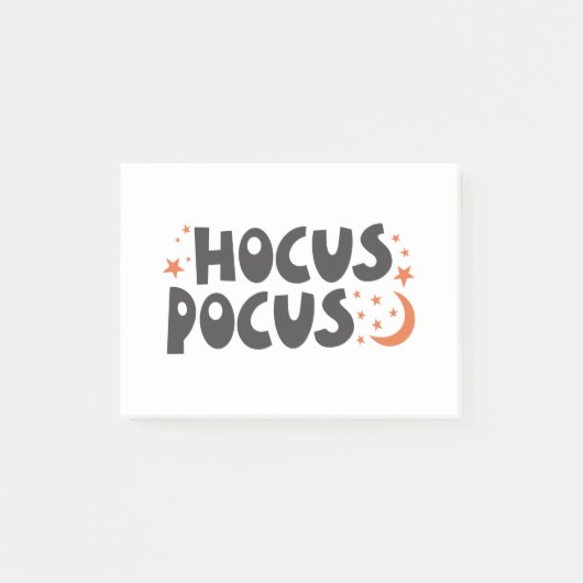 Hocus Pocus cat pumpkin halloween spooky ポストイット (正面)