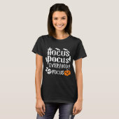 Hocus Pocus Everybody Focus Witch T-Shirt, Hocus Tシャツ (正面フル)