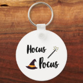 Hocus pocus halloween funny keychain キーホルダー (正面)