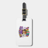 Hocus Pocus Heifer Halloween Cow ラゲッジタグ (正面縦)