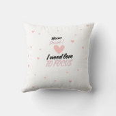 Hocus Pocus I need love to focus クッション (裏面)